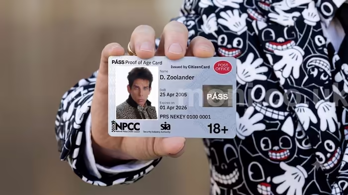 Wegovy ID check UK example PASS card for pharmacy verification